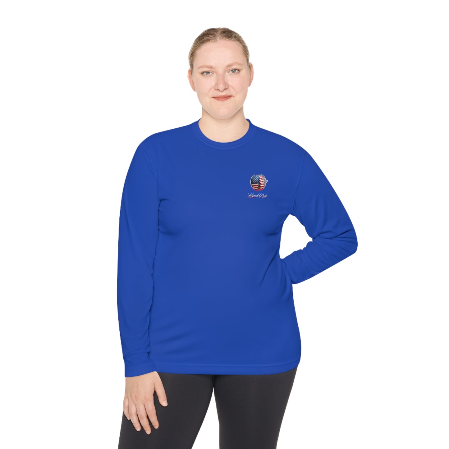 Red Wet & Blue - Born Wet - Unisex Lightweight Long Sleeve Tee