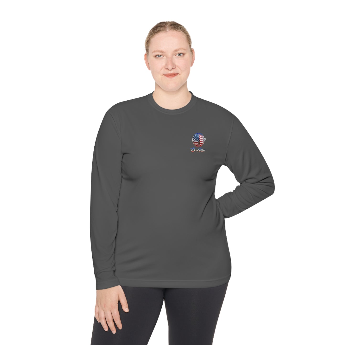 Red Wet & Blue - Born Wet - Unisex Lightweight Long Sleeve Tee