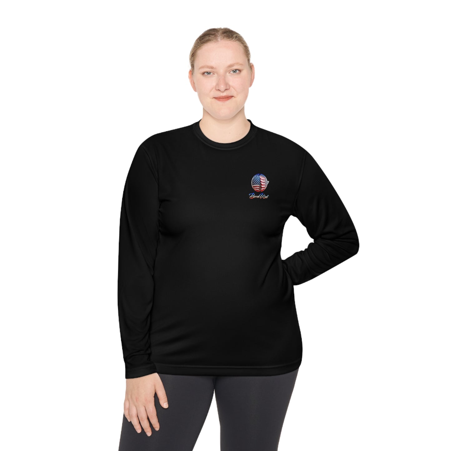 Red Wet & Blue - Born Wet - Unisex Lightweight Long Sleeve Tee