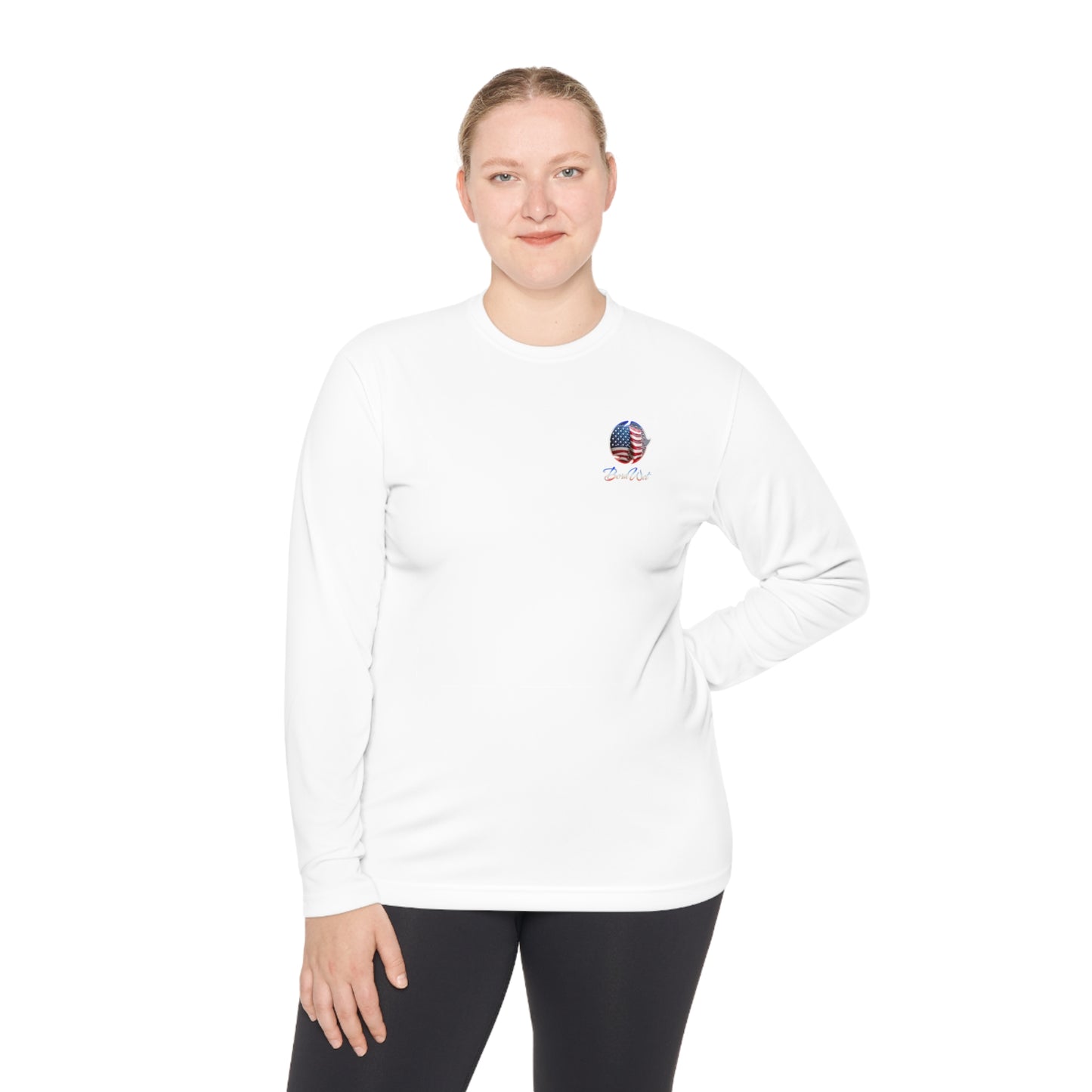 Red Wet & Blue - Born Wet - Unisex Lightweight Long Sleeve Tee